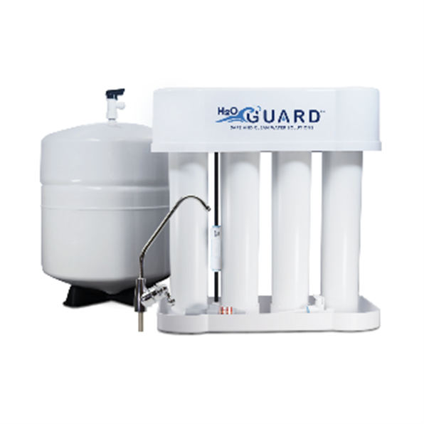 H2O 4 Stage Reverse Osmosis Water System with Twist off Cartridges