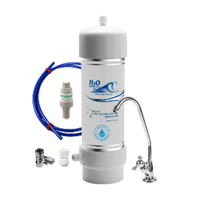 H2O US4-CL+ Deluxe Undersink Chlora+™ Water Filter